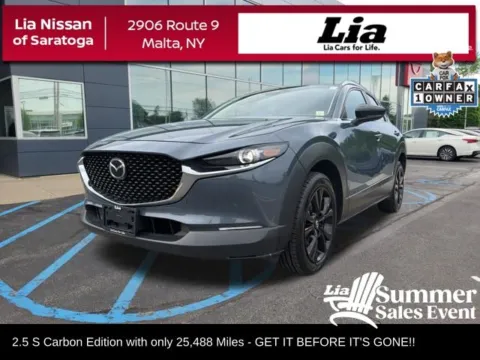 Gray 2024 Mazda CX-30 2.5 S Carbon Edition for sale in Malta, NY