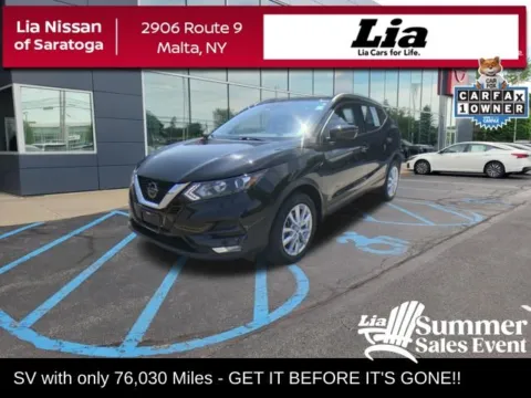Black 2021 Nissan Rogue Sport SV for sale in Malta, NY