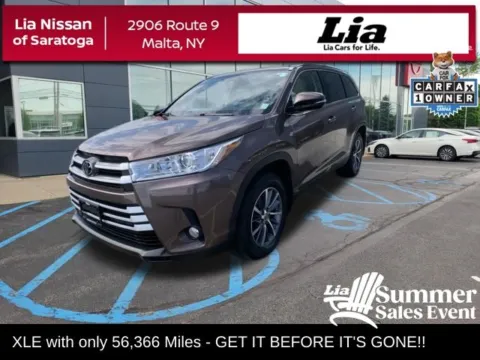 Unknown 2019 Toyota Highlander XLE for sale in Malta, NY