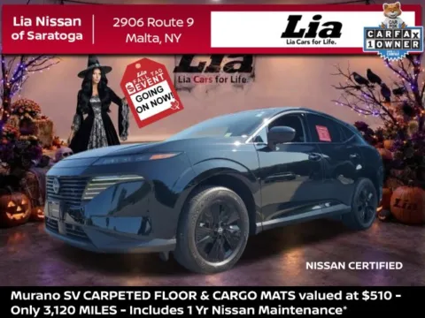 Black 2025 Nissan Murano SV for sale in Malta, NY