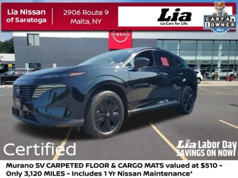 Black 2025 Nissan Murano SV for sale in Malta, NY