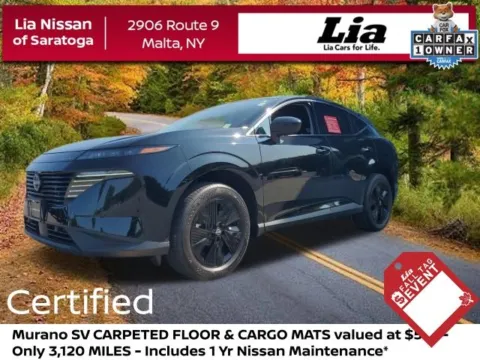 Black 2025 Nissan Murano SV for sale in Malta, NY