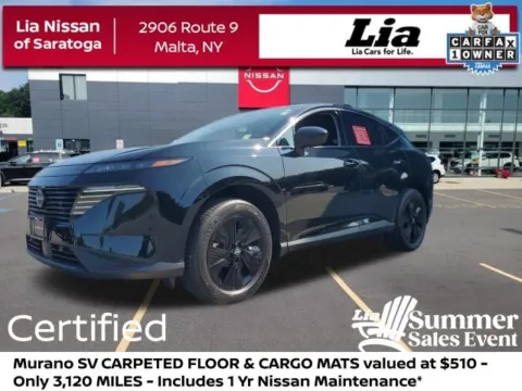 Black 2025 Nissan Murano SV for sale in Malta, NY