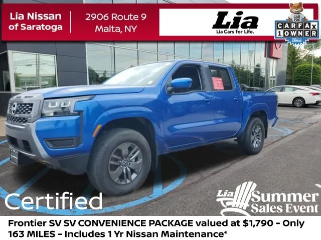 Blue 2026 Nissan Frontier SV for sale in Malta, NY