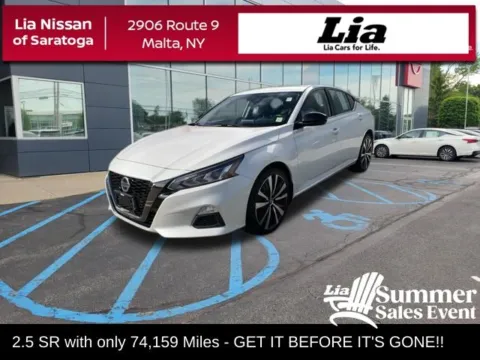 White 2020 Nissan Altima 2.5 SR for sale in Malta, NY
