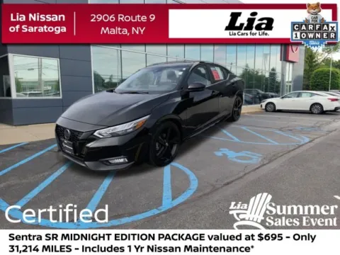 Black 2023 Nissan Sentra SR for sale in Malta, NY