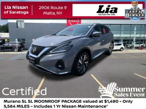 Gray 2023 Nissan Murano SL for sale in Malta, NY