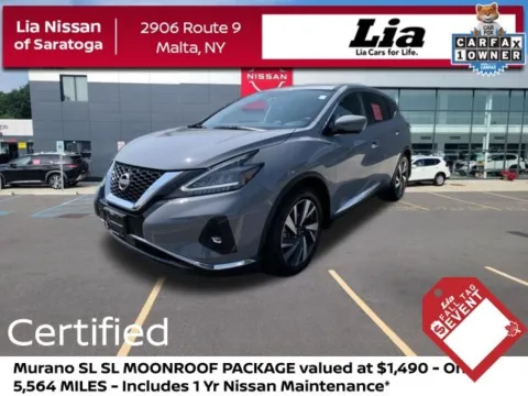 Gray 2023 Nissan Murano SL for sale in Malta, NY