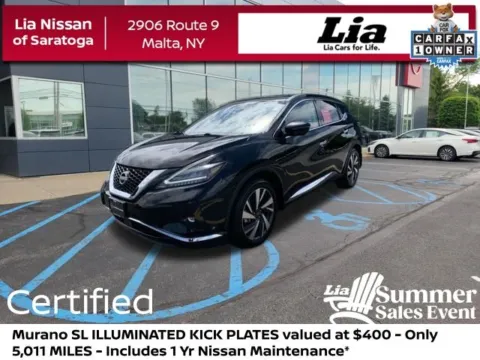 Black 2024 Nissan Murano SL for sale in Malta, NY