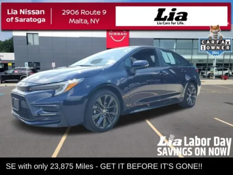 Blue 2024 Toyota Corolla SE for sale in Malta, NY