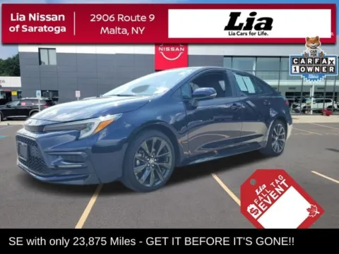 Blue 2024 Toyota Corolla SE for sale in Malta, NY
