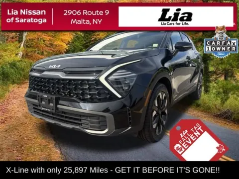 Black 2024 Kia Sportage X-Line for sale in Malta, NY