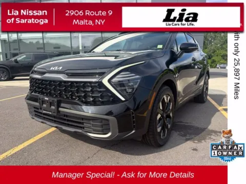 Black 2024 Kia Sportage X-Line for sale in Malta, NY