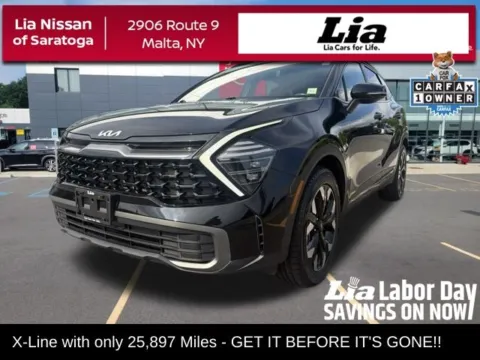 Black 2024 Kia Sportage X-Line for sale in Malta, NY