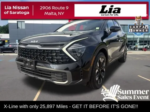 Black 2024 Kia Sportage X-Line for sale in Malta, NY