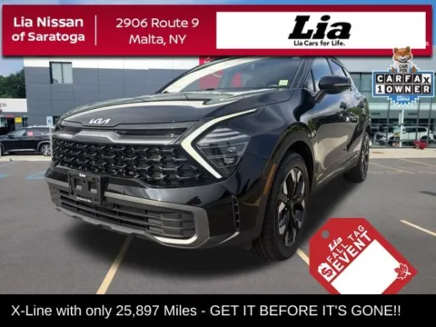 Black 2024 Kia Sportage X-Line for sale in Malta, NY