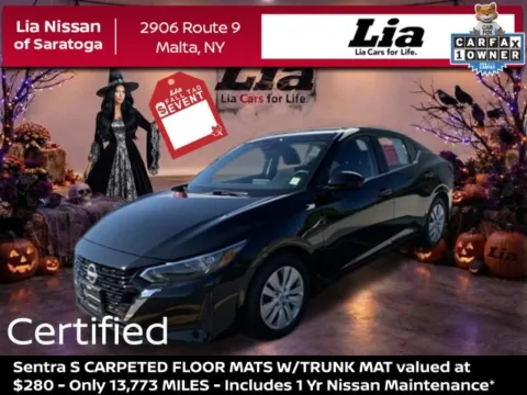 Black 2025 Nissan Sentra S for sale in Malta, NY