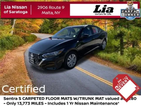 Black 2025 Nissan Sentra S for sale in Malta, NY