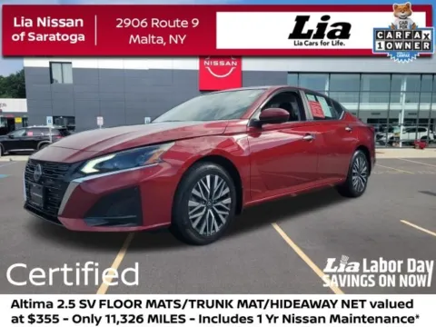 Red 2023 Nissan Altima 2.5 SV for sale in Malta, NY