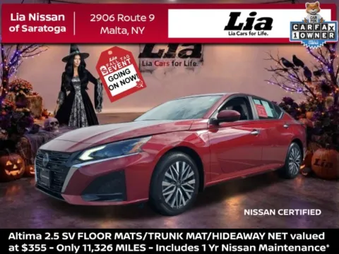 Red 2023 Nissan Altima 2.5 SV for sale in Malta, NY