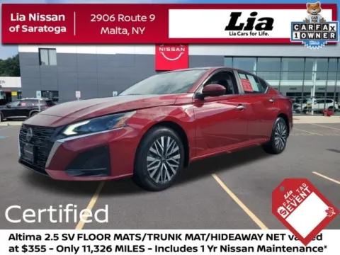 Red 2023 Nissan Altima 2.5 SV for sale in Malta, NY
