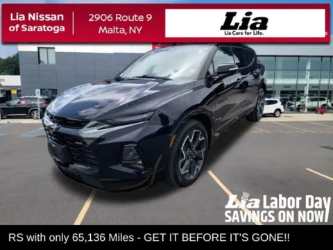 Blue 2020 Chevrolet Blazer RS for sale in Malta, NY