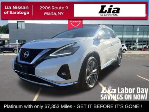 White 2020 Nissan Murano Platinum for sale in Malta, NY