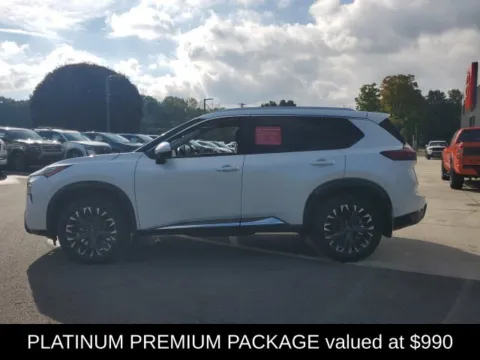 Photos of 2024 Nissan Rogue Platinum for sale in Malta, NY at Lia Nissan of Saratoga