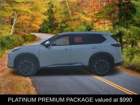 Photos of 2024 Nissan Rogue Platinum for sale in Malta, NY at Lia Nissan of Saratoga