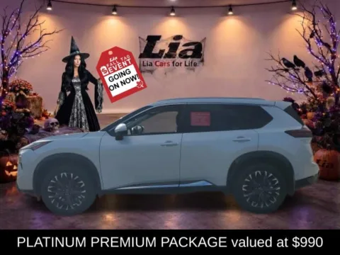 Photos of 2024 Nissan Rogue Platinum for sale in Malta, NY at Lia Nissan of Saratoga