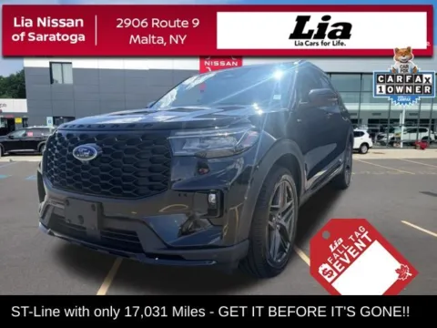 Black 2025 Ford Explorer ST-Line for sale in Malta, NY