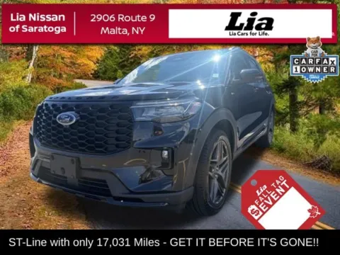 Black 2025 Ford Explorer ST-Line for sale in Malta, NY