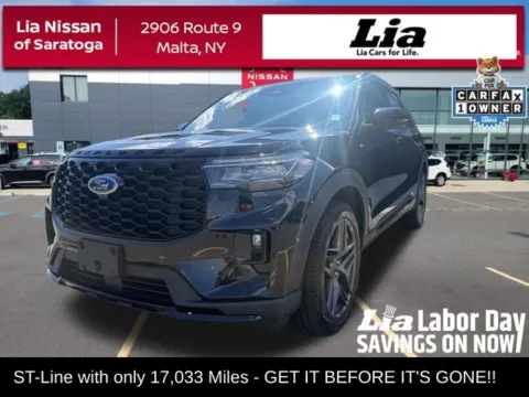 Black 2025 Ford Explorer ST-Line for sale in Malta, NY