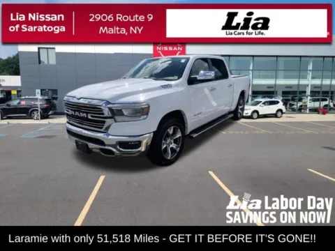 White 2022 Ram 1500 Laramie for sale in Malta, NY