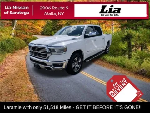 White 2022 Ram 1500 Laramie for sale in Malta, NY