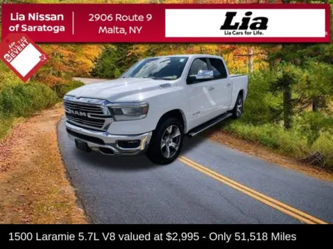 White 2022 Ram 1500 Laramie for sale in Malta, NY