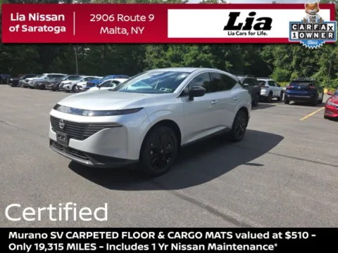 Silver 2025 Nissan Murano SV for sale in Malta, NY
