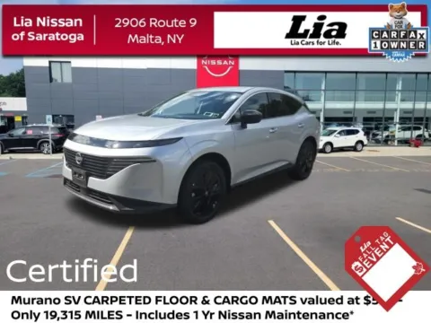 Silver 2025 Nissan Murano SV for sale in Malta, NY