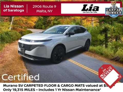 Silver 2025 Nissan Murano SV for sale in Malta, NY