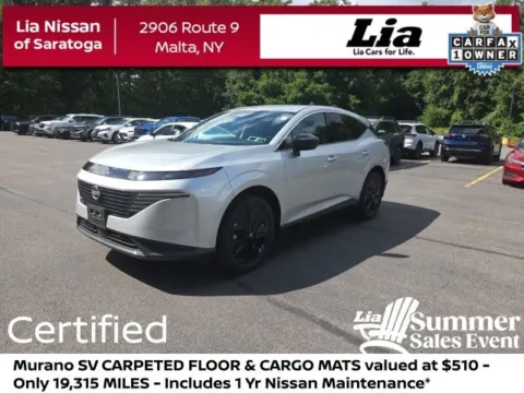 Silver 2025 Nissan Murano SV for sale in Malta, NY