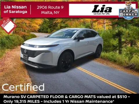 Silver 2025 Nissan Murano SV for sale in Malta, NY