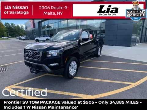 Black 2023 Nissan Frontier SV for sale in Malta, NY
