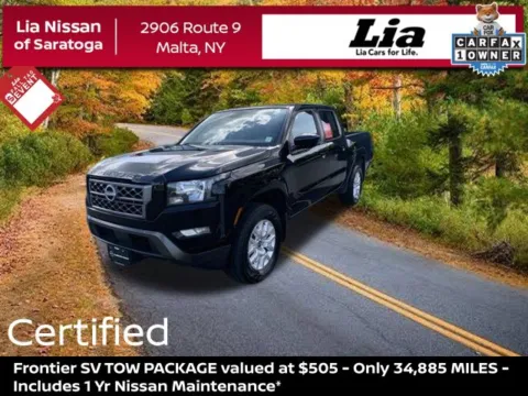 Black 2023 Nissan Frontier SV for sale in Malta, NY