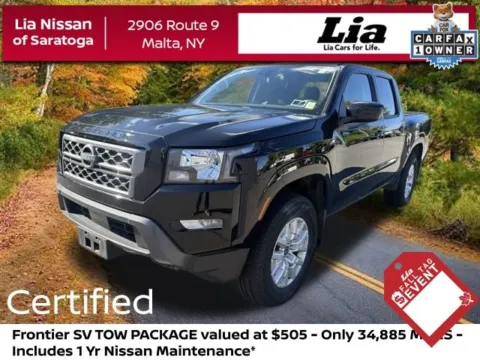 Black 2023 Nissan Frontier SV for sale in Malta, NY