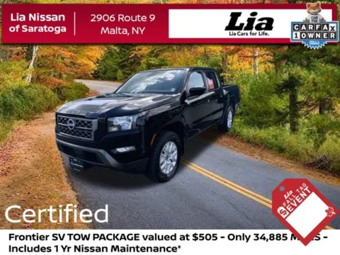 Black 2023 Nissan Frontier SV for sale in Malta, NY
