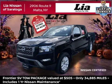 Black 2023 Nissan Frontier SV for sale in Malta, NY