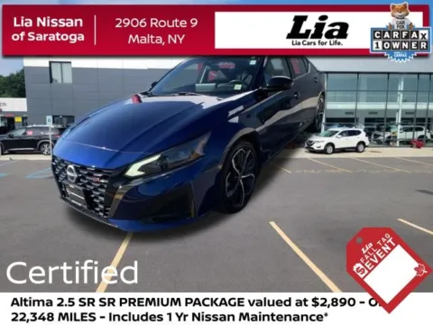 Blue 2024 Nissan Altima 2.5 SR for sale in Malta, NY