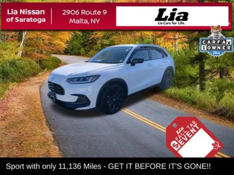 White 2025 Honda HR-V Sport for sale in Malta, NY