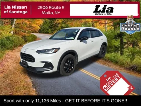 White 2025 Honda HR-V Sport for sale in Malta, NY