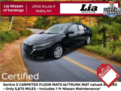Black 2025 Nissan Sentra S for sale in Malta, NY